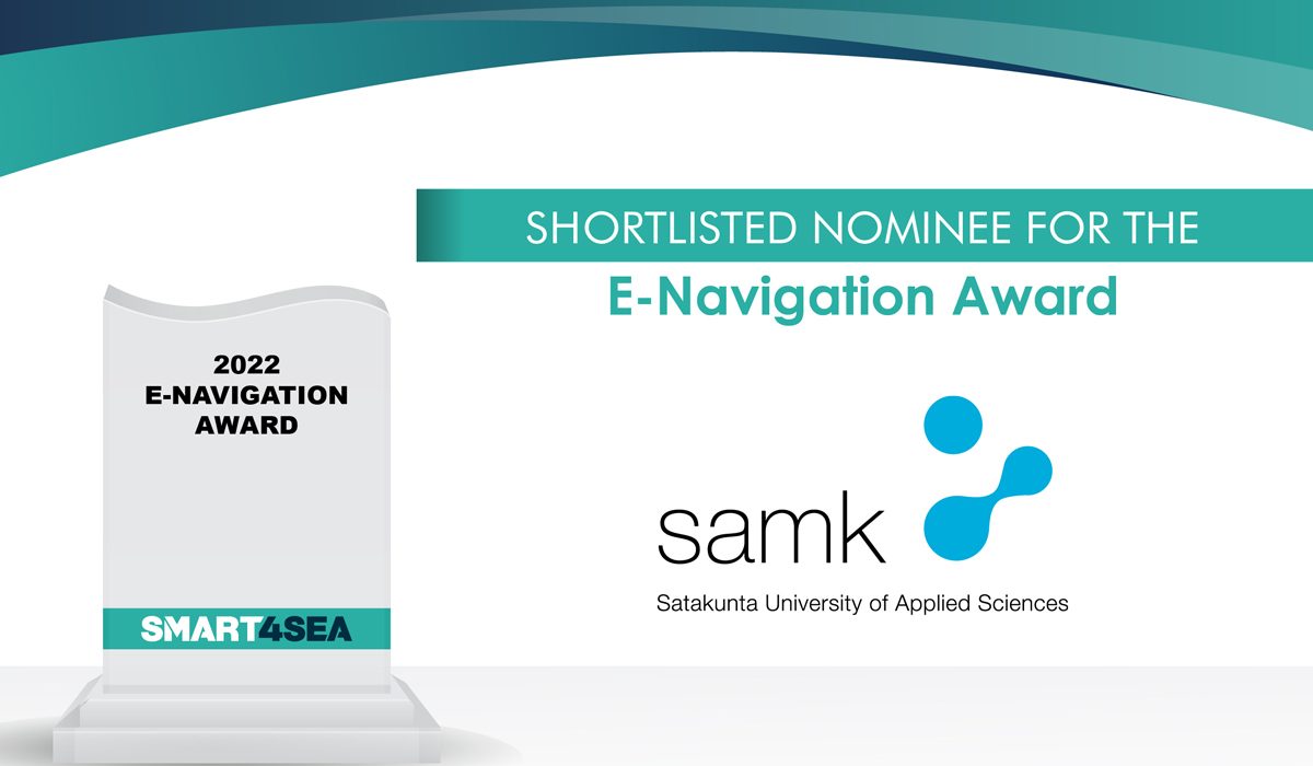 SMART FOR SEA AWARD E-navigation Award.