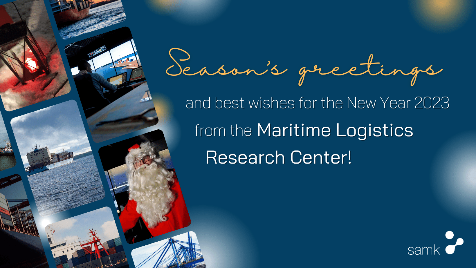 Maritime Logistics Season's Greetings.