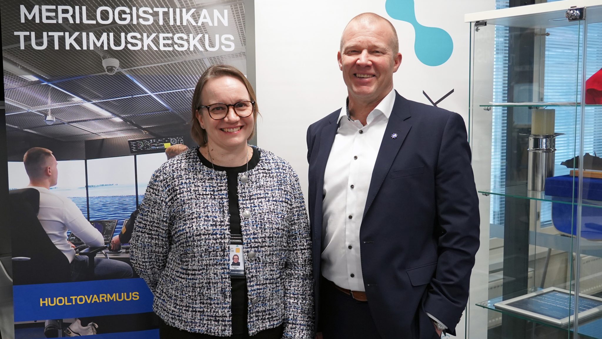 Taru Ruutiainen ja Juha Mustola yhteiskuvassa.