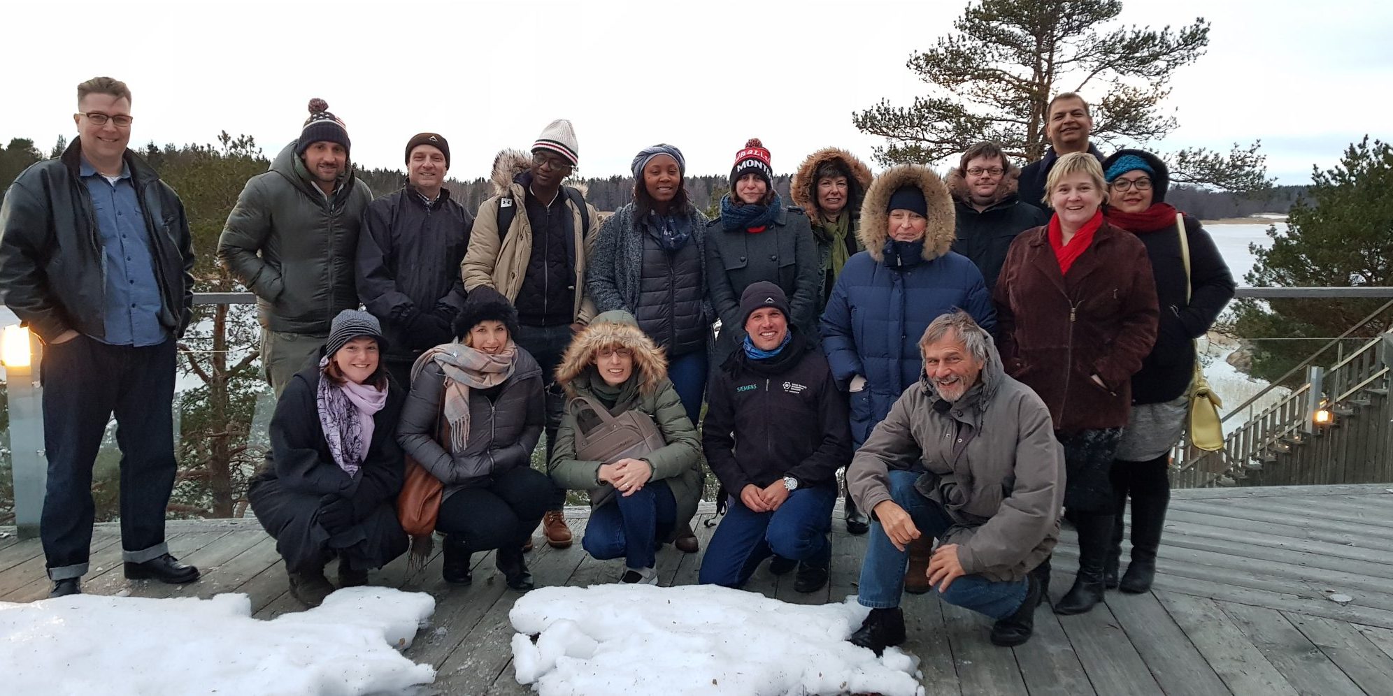 Euro-ZA Project partners visiting Finland.