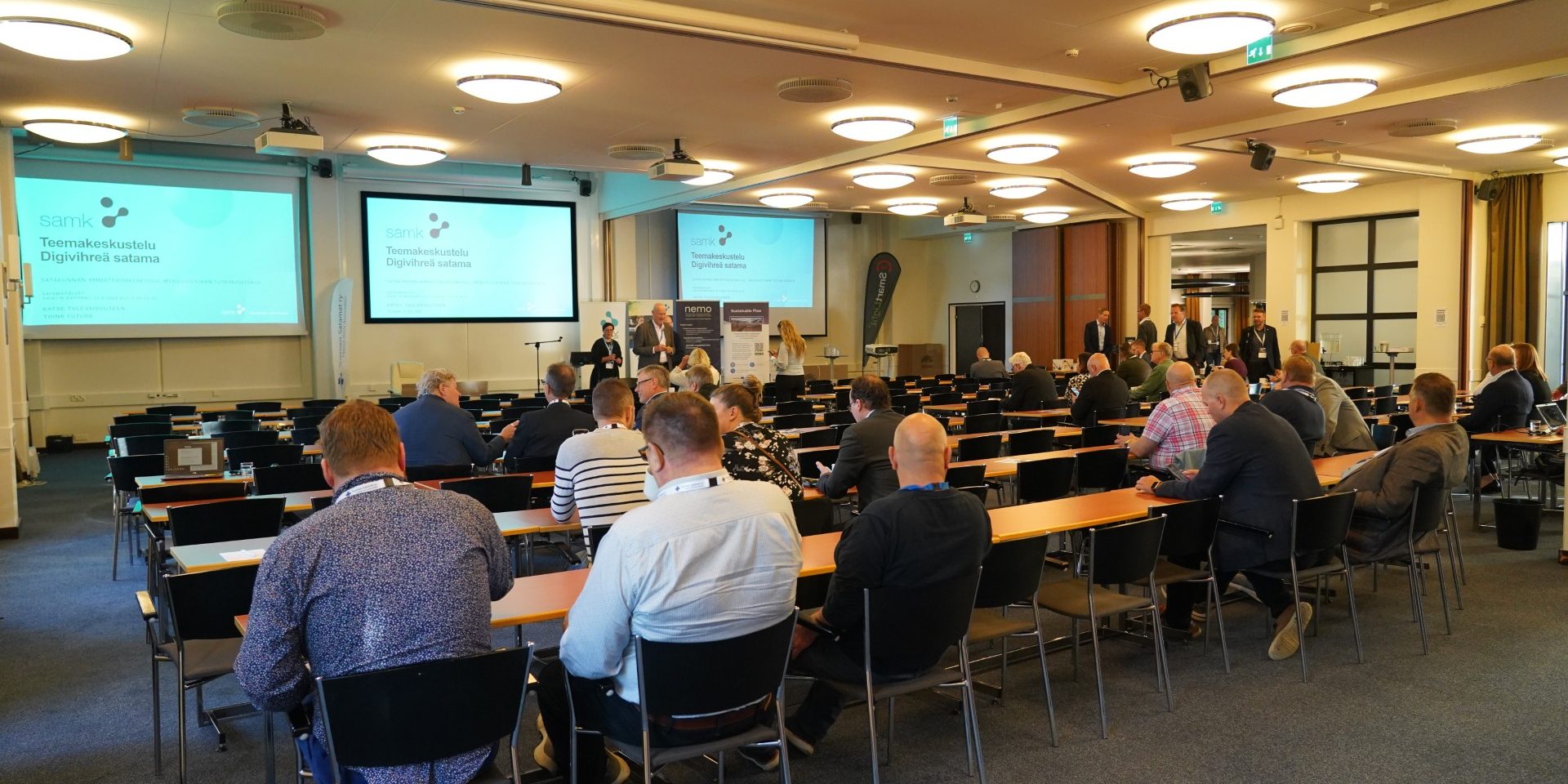 Satamapäivät 2024 gathered experts to Porvoo, this year to Kokkola. Photo: Wili Helenius.